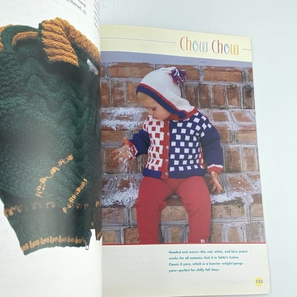 Paintbox Knits Book: More Than 30 Designs for Kids Clothing Pattern Softcover - Picture 4 of 9